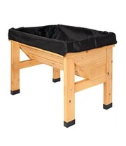 VEGTRUG 'verhoogde Houten Kweekbak' 100 X 46 X 80 Cm 5 VEGTRUG 'verhoogde Houten Kweekbak' 100 X 46 X 80 Cm - Afbeelding 3