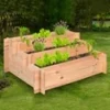 Trapvormige Verhoogde Kweekbak, FSC® -Boom Tuin Verkoop 8977451122718